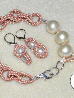 HyparLink Beaded Chain Pattern - Seed beads