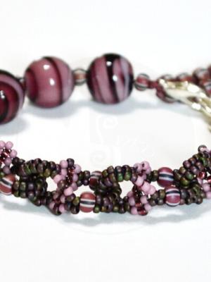 HyparLink Beaded Chain Pattern - Seed beads
